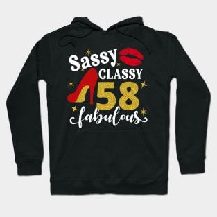 Sassy classy 58 fabulous Hoodie